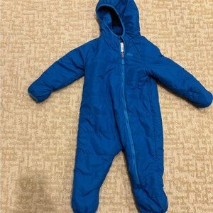 REI Kids Cozy Blue Footed One Piece
